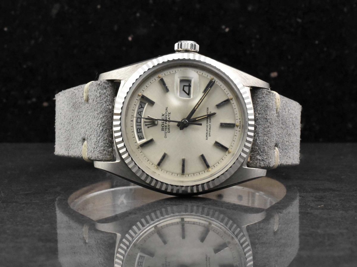 Vintage rolex day discount date white gold