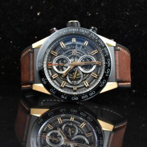 TAG Heuer Carrera Calibre HEUER 01 Titan / Roségold - 2020 Full Set