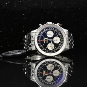 Breitling Navitimer 01 Chronograph 43MM Black Panda Dial